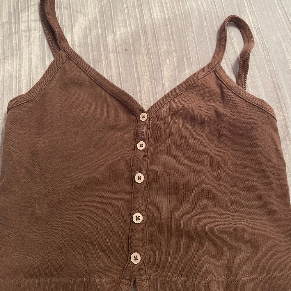 Brandy Melville Button Top